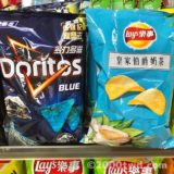青いドリトスに紅茶ポテチ！台湾の謎すぎるスナック菓子
