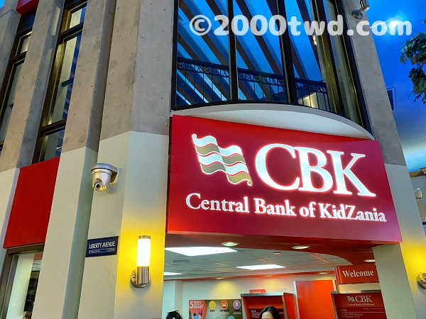 キッザニアの銀行