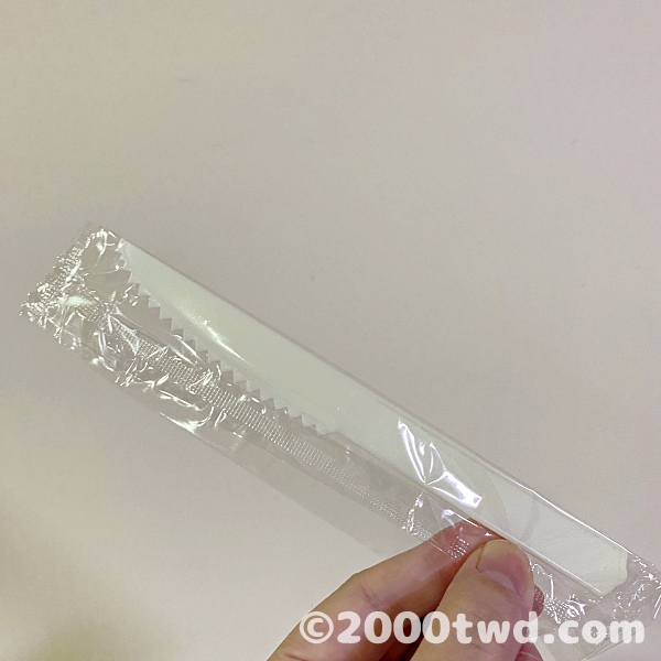 プラスチック製のナイフ