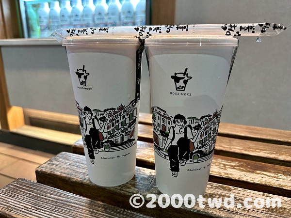 哞熹哞熹台南旗艦総店で買ったタピオカミルクティー