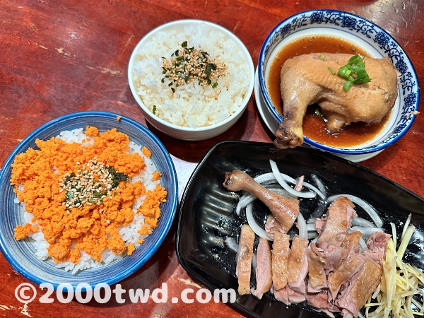 肉+ごはんで意外に満腹に